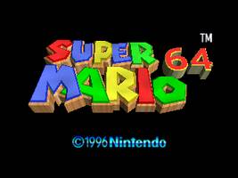 Super Mario 64 Title Screen